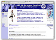 : Vereinswebsites / Websites fr Sportvereine, Interressengemeinschaften :: Handballverein ASC 09 Dortmund (Sportverein) :